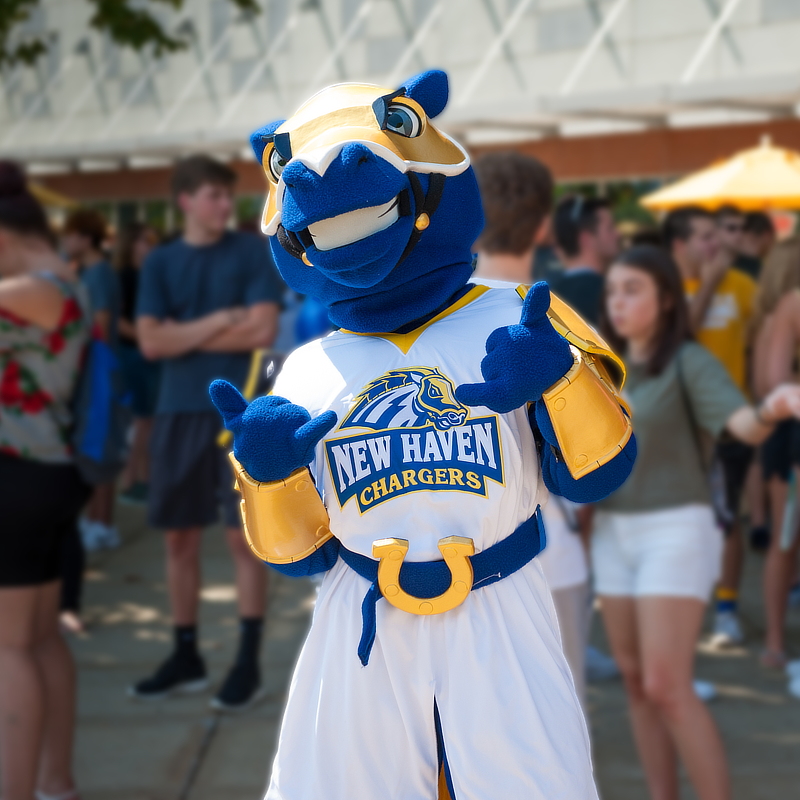 Charlie Charger at parade