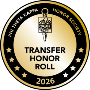 Transfer Honor Roll 2025 badge