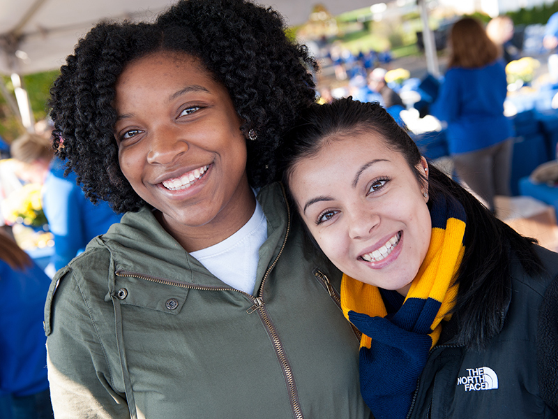 Admissions staff members