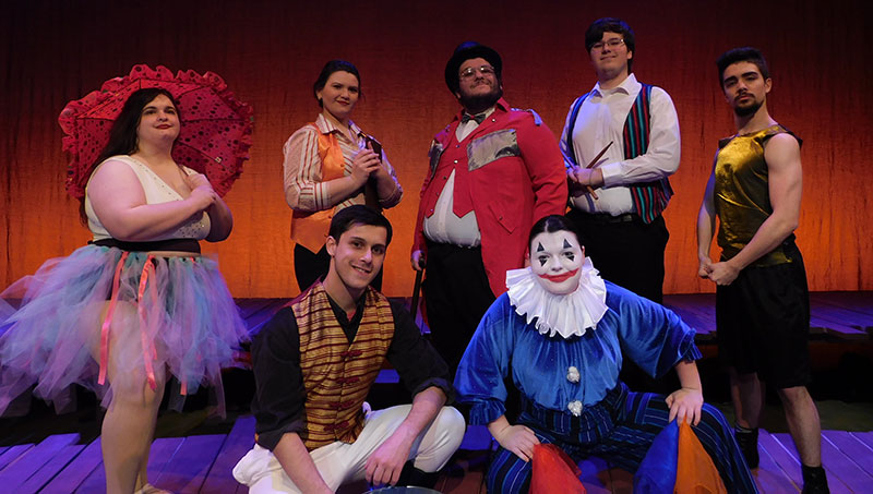 Image of Students at a rehearsal