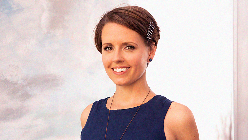 Emily White looks forward to teaching at the University. (Photo credit: Adrian Buckmaster)