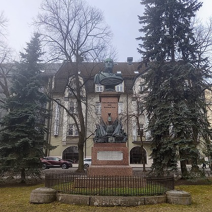 Monument in Tartu, Estonia to the Field Marshall of the Russian Empire Michael Andreas Barclay de Tolly (1761–1818).