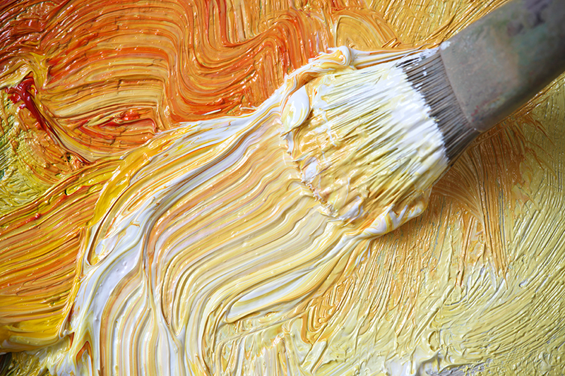 A paintbrush