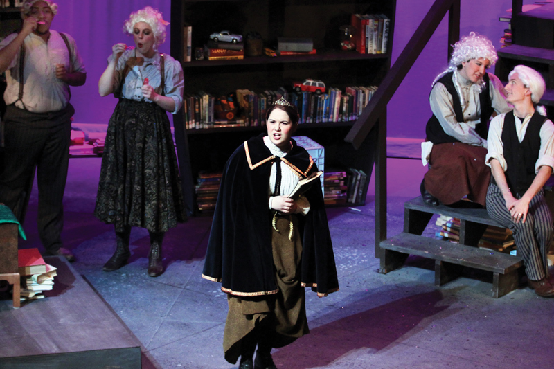 A theater production on campus.