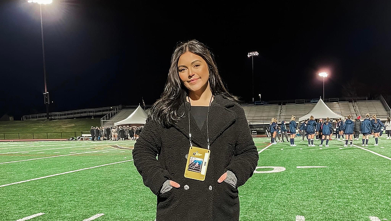 Alyssa Pasniewski ’23 M.S. is an international programming coordinator for ESPN.