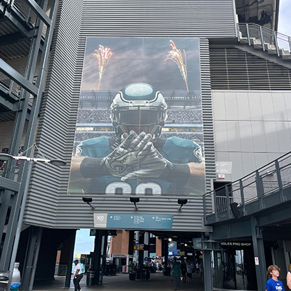 Emily Bogdanowicz /U+0026#x27;23, /U+0026#x27;24 MBA is a fan of the Philadelphia Eagles.