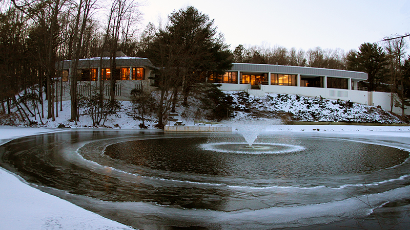 The University’s campus in Orange, Conn.