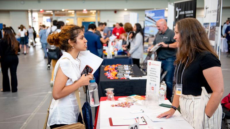 Career Fair at the University of New Haven