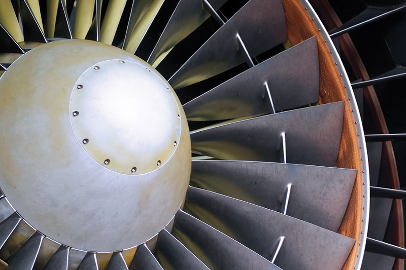 Airplane engine