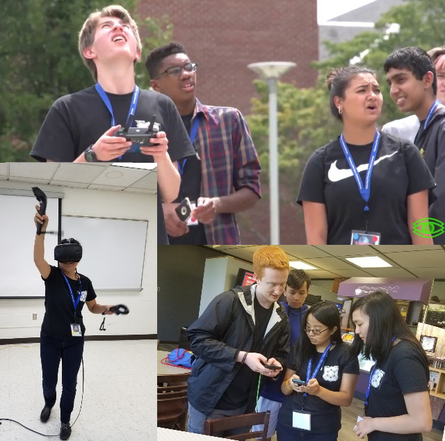 Summer Academy students