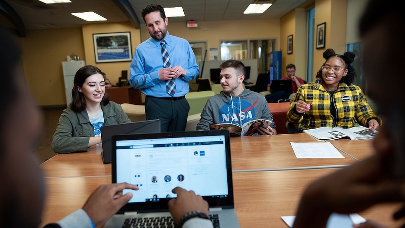 Image from cybersecurity career fair