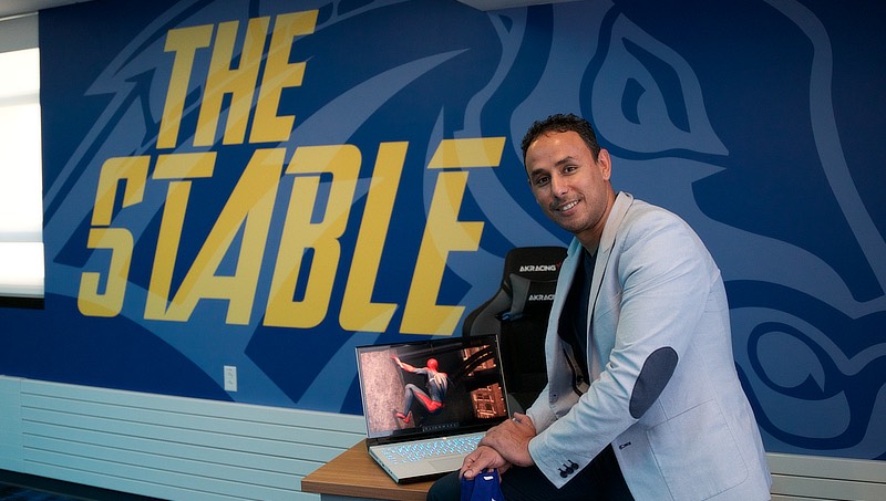 Image of Mehdi Mekni, Ph.D., in The Stable.