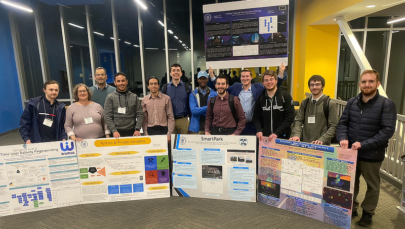 University of New Haven students at CCSCNE at Pace University.