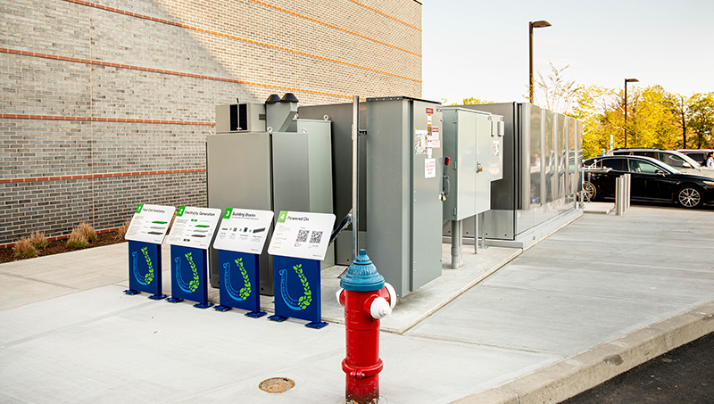 The fuel cell at the University of New Haven