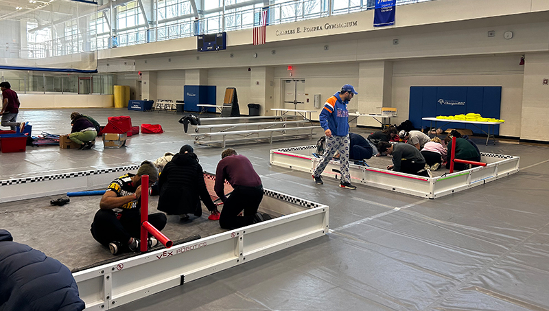 The competition was held at the Beckerman Recreation Center.