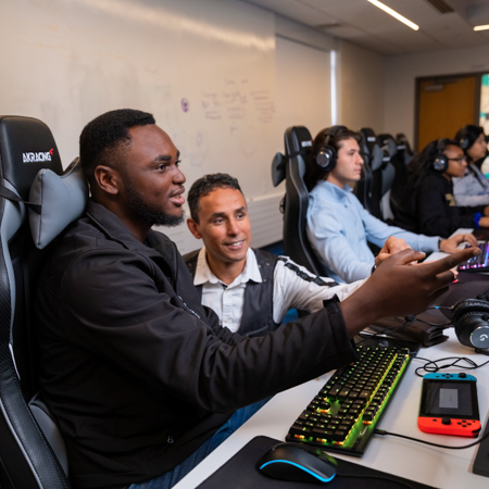 Mehdi Mekni, Ph.D. with students