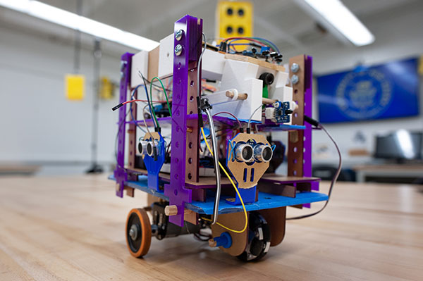 Photo of The Fire-Fighting Robot project