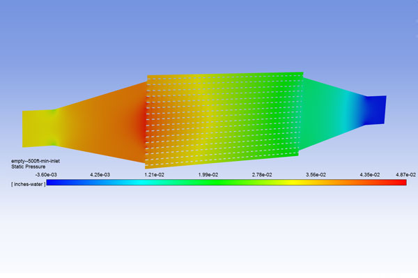 Photo of Additively Manufactured Open Cell Structure for Use in Amine Swingbed Pressure