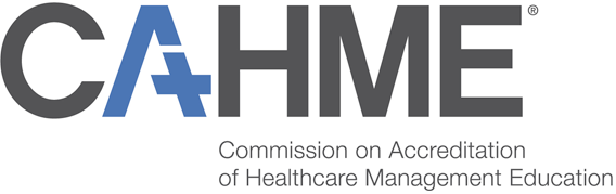 CAHME logo (Commission on the Accreditation of Healthcare Management Education)