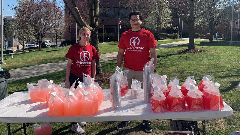 Shaylee Bean ’23 and Matthew Anaya ’23