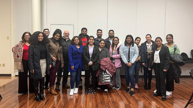 The University’s chapter of the Society of Healthcare Administration