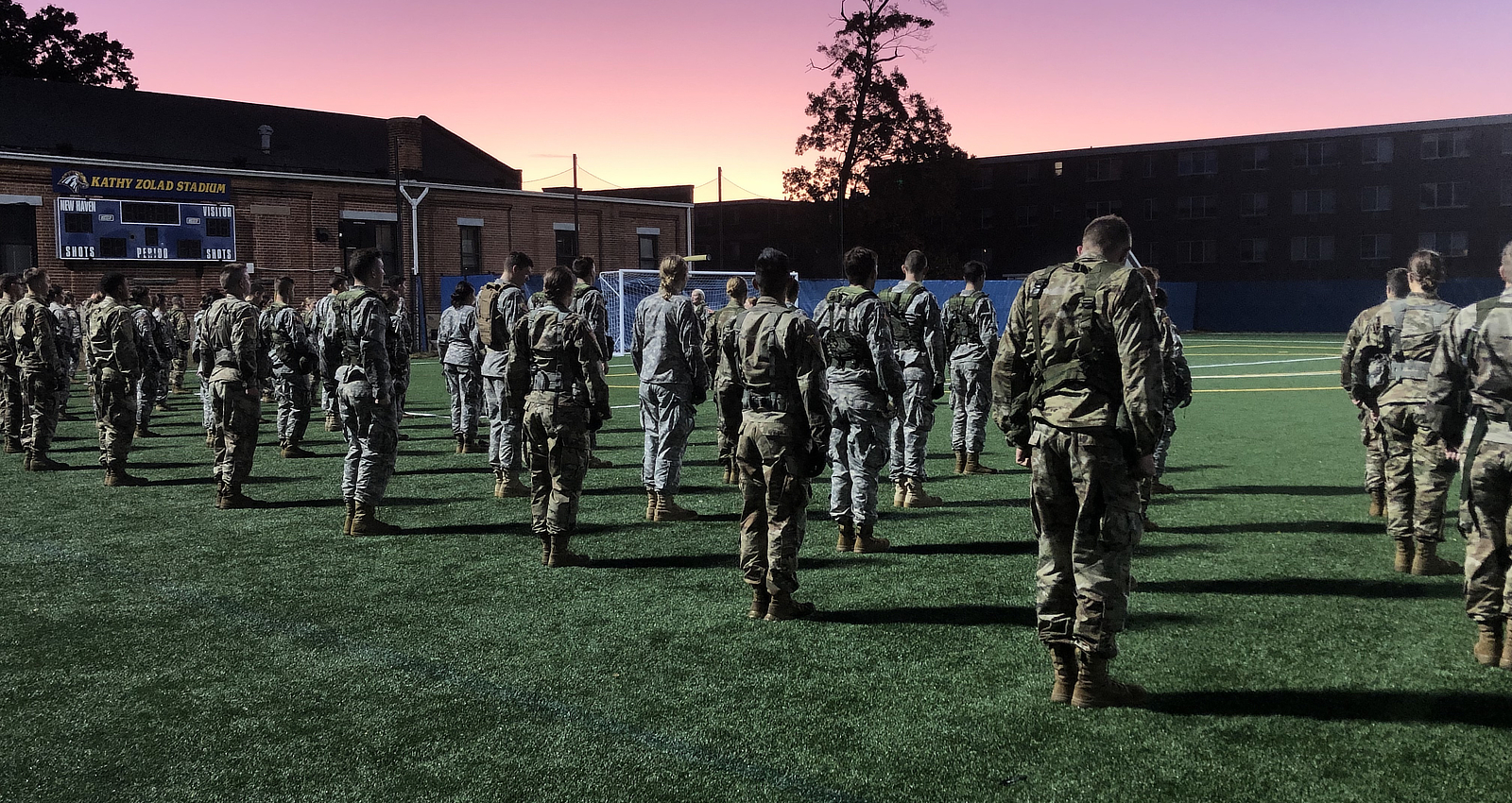 Army ROTC students