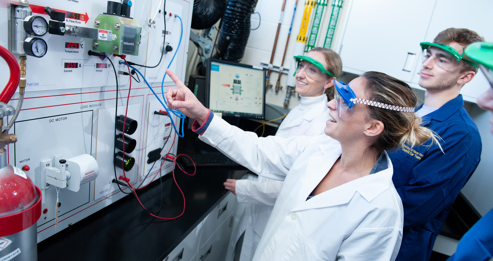 Students in laboratory