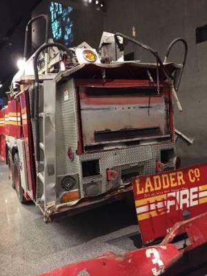 Image of 9/11 memorial artifacts