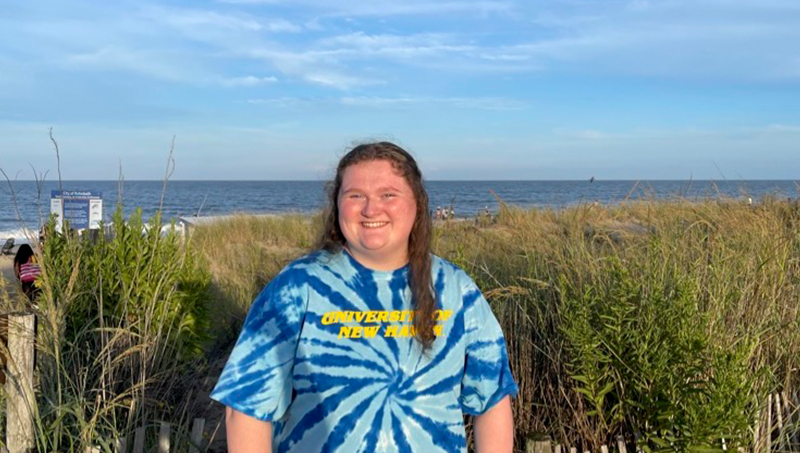 Emily Miller ’23, a forensic science major.