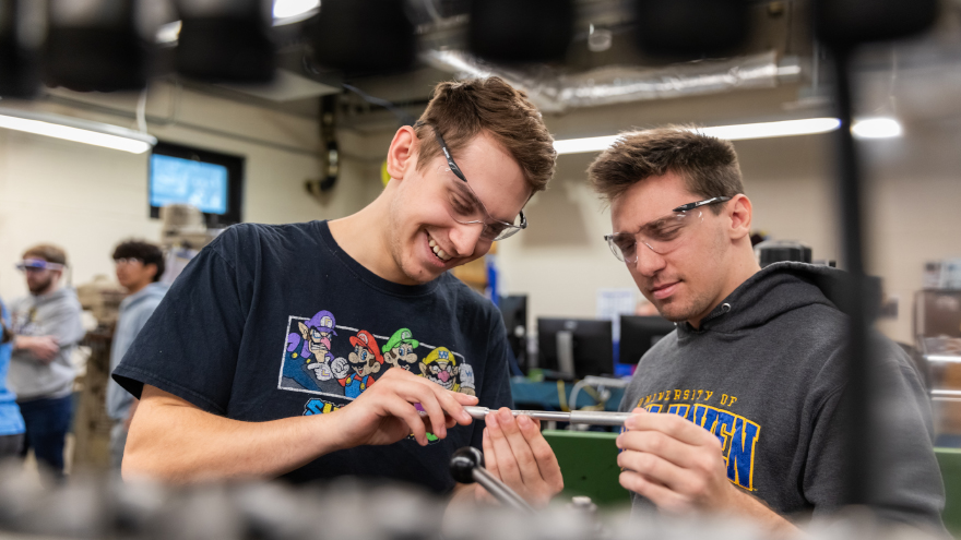 The Center for Innovation and Applied Technology connects students with industry partners such as Capewell Aerial Systems for hands-on engineering projects