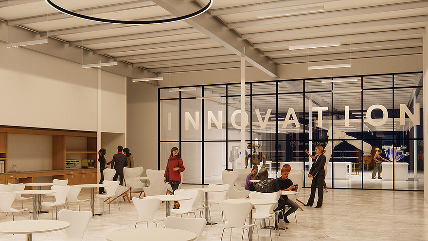 Rendering of Elevation Center interior
