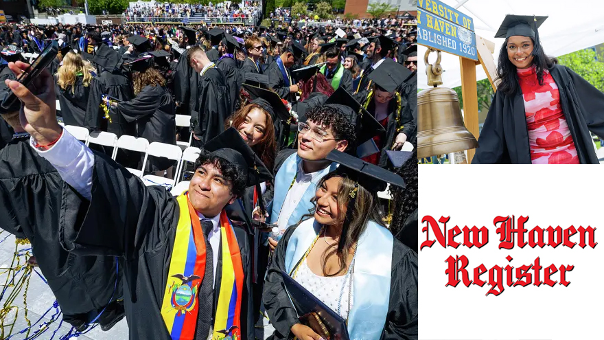 New Haven Register: University of New Haven celebrates Class of 2026 with two commencement ceremonies