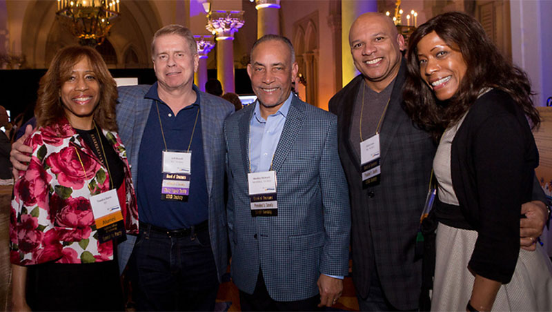 Image of Centennial celebration guests