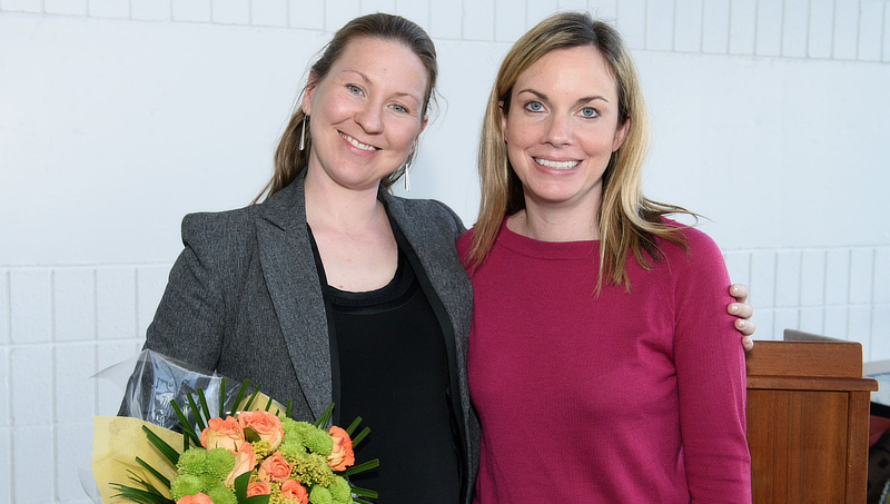 Dr. Mary Isbell and Dr. Jenna Sheffield