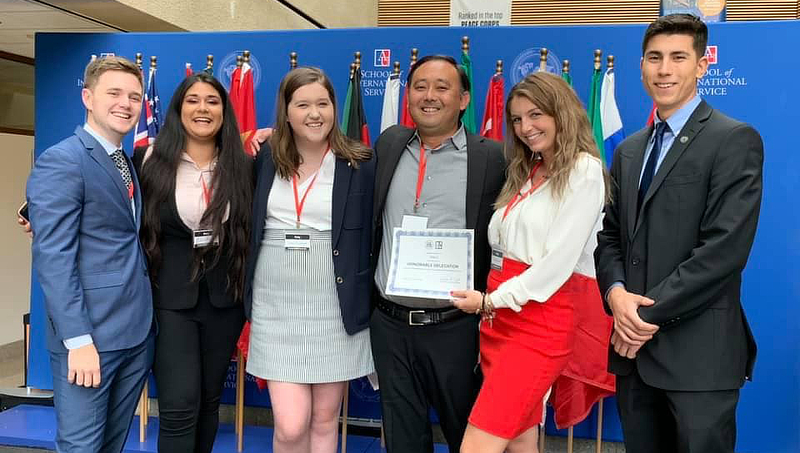 photo of Italian delegation
