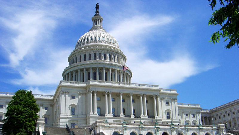 The United States Capitol.