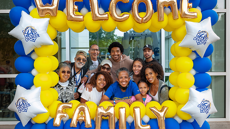 Students and families celebrated their Charger Pride as part of Family Day.