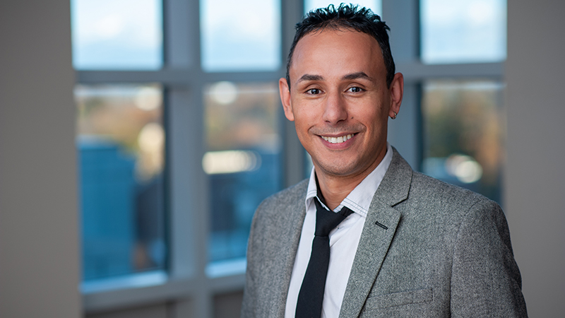 Mehdi Mekni, Ph.D., an associate professor of computer science and cybersecurity.