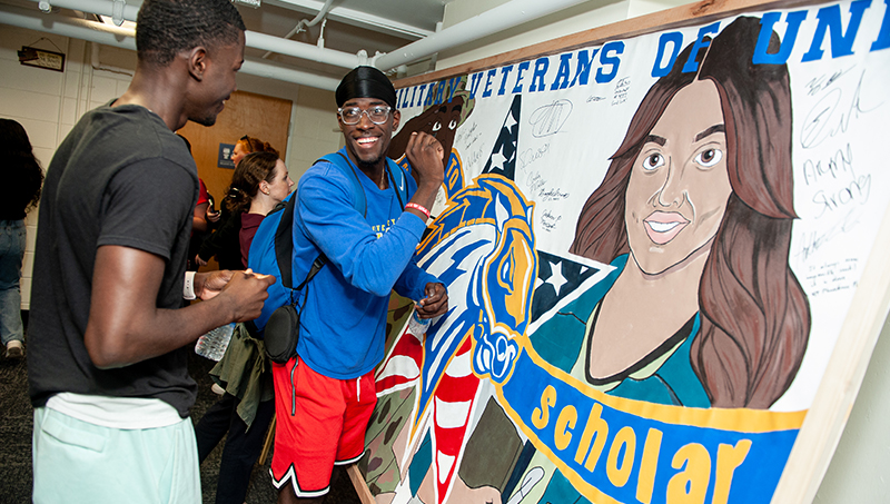 University Dedicates New Space for Veteran and Military-Affiliated Students