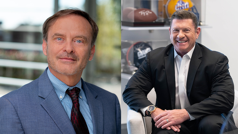 Michael H. Ambrose ’84, ’19 Hon and David J. Peterson ’88, ’17 Hon.