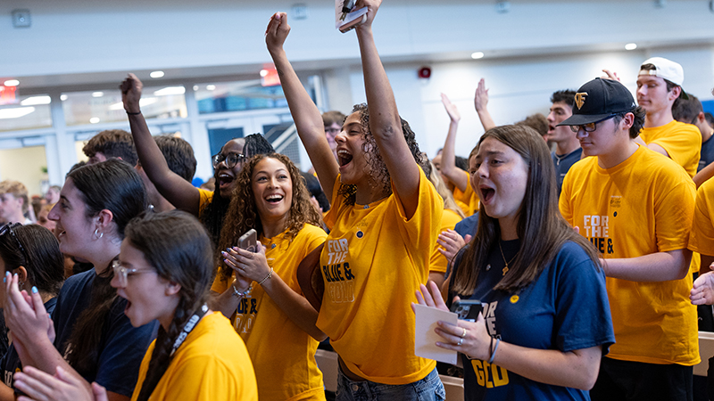 New Chargers dressed in blue and gold kicked off the new year with excitement