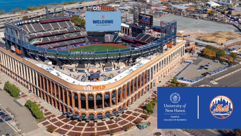 University of New Haven’s Pompea College of Business Becomes First Official Higher Education Partner of Major League Baseball’s New York Mets