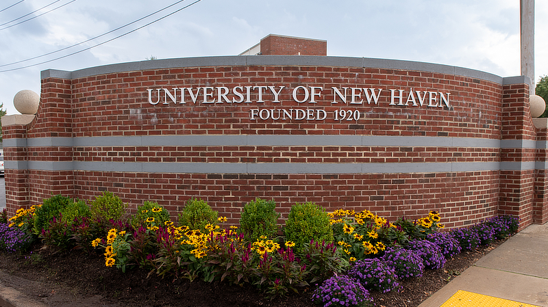 University entrance gate