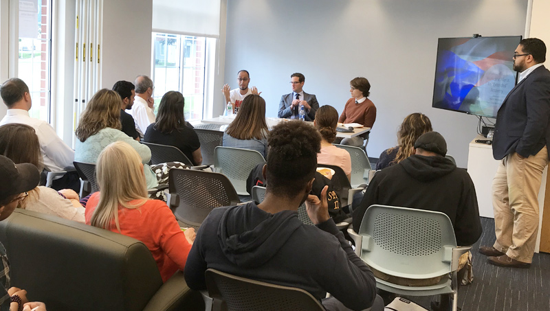 Discussion sponsored by the Myatt Center for Diversity and Inclusion.