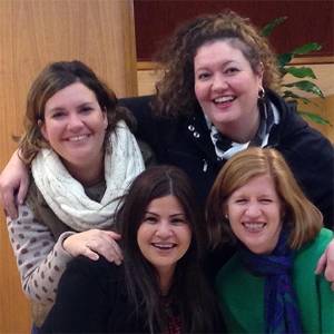 Image of Kitchell and her best friends