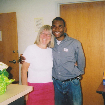 Becky Johnson with Aaron Luke /U+0026#x27;07.