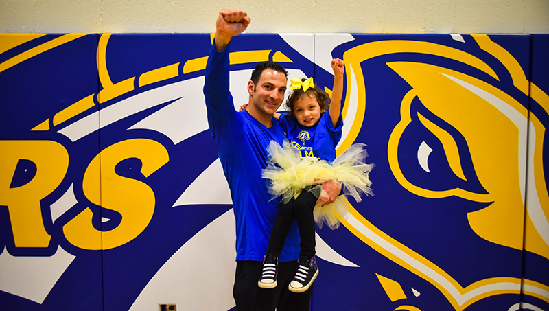David Fuagno and his daughter Isabella