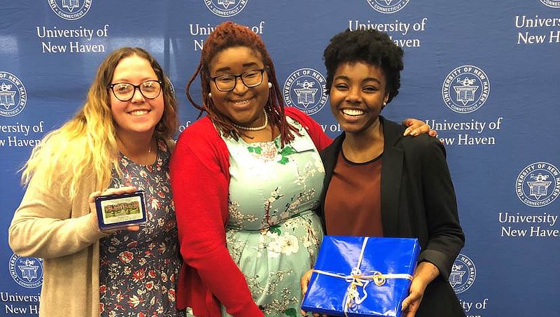 Ericka Gardner at the 2019 Student Affairs Awards Ceremony