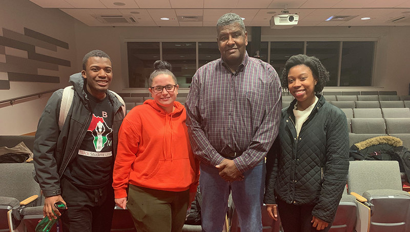Fletcher and students.