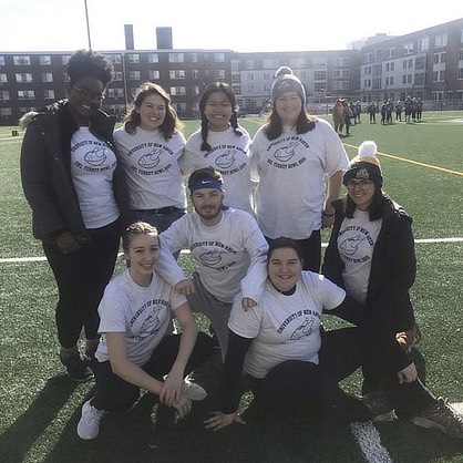 Isabelle Hajek at University/U+0026#x27;s Turkey Bowl.